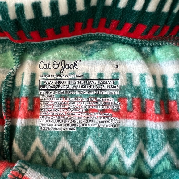 Cat & Jack Fleece Pajamas - Picture 2 of 3